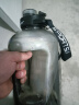 WINTERPALACE大容量塑料水杯男士运动健身水壶户外墩墩桶便携顿顿杯子水瓶 黑色 2500ml 晒单实拍图
