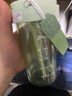 铁帮手夏天水杯女生高颜值2024新款带茶隔吸管杯夏日耐高温网红泡茶杯子 加厚抗摔-轻氧绿【茶仓+提绳+吸管】  600ml 【耐高温100°】 实拍图