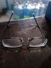 依视路（ESSILOR） 新款商务男镜架时尚镜框女配依视路镜片近视定制眼镜网上配镜 金属-全框-2054BK-黑色 镜框+依视路A4防蓝光1.60现片 实拍图