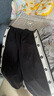 Semir森马【裤福袋】裤女肌理个性慵懒风女裤夏季显瘦裤子 G款【撞色甜酷风】-黑色 XL 实拍图