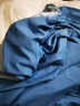 艾薇（AVIVI）被套单件秋冬磨毛被套纯色单双人被套被罩200x230cm 牛仔蓝 实拍图
