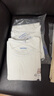 真维斯（JEANSWEST）纯棉t恤女士夏季2025新款休闲慵懒风短袖女装潮流宽松半袖上衣服 白色 举箱熊猫黑_K M 实拍图