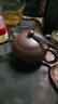 月壶茗清 宜兴紫砂壶纯手工小茶壶家用茶具套装原矿紫泥西施壶 单壶 实拍图