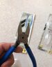 KEIBA马牌 进口模型水口钳 塑料水口剪 斜口钳 斜咀钳 斜嘴钳 PL-727 175mm 7寸 平面刃 实拍图