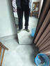啄木鸟休闲裤男高端桑蚕丝裤子男夏季薄款运动男裤直筒宽松抗皱长裤子男 黑色【加绒款】 XL 【推荐142-152斤穿】 实拍图