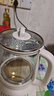 半球（PESKOE）养生壶 煮茶器 多功能烧水壶 智能恒温电热水壶 电水壶煮茶壶 多段保温迷你玻璃花茶壶 滤网款（带蛋架+滤网） 1.8L 实拍图