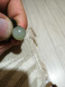 欧梵洛新疆和田玉单珠子8/10/12/14/16/18/20青白玉圆珠散珠玉手链七夕 12mm 实拍图