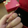 周六福珠宝18K黄金戒指女款 素圈戒指 黄18K金 13号  晒单实拍图