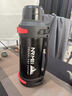 恩尔美（nRMEi）保温杯壶大容量户外72小时长效保温瓶男家用热水瓶车载便携旅行壶 磐石黑2000ml【72小时保温+提手+背带】 实拍图