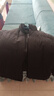 真维斯（JEANSWEST）羽绒棉服女冬季2024年新款加厚棉袄宽松小个子短款面包服棉衣外套 黑色 纯色 L 实拍图