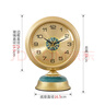 康巴丝客厅家用座钟新款钟表新中式台钟大气简约桌面时钟 506 金色 实拍图
