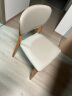 全友家居 餐椅北欧风欧皮软包椅实木框架餐厅客厅座椅子DW1157 实拍图