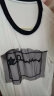 德玛纳（dme）创意几何刺绣网纱t恤夏季新圆领打底衫短袖女式t恤 本白 L 晒单实拍图