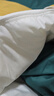 皮尔卡丹 暖绒抗菌 100%羽毛被加厚被子 双人冬被 2300g填充 220*240cm  实拍图