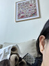 皇莎金豆黄金耳钉足金999圆光珠磨砂耳饰经典弯钩泡钉送礼闺蜜送女友 4mm圆珠光面/单只装 约0.35g 实拍图