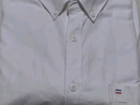 罗蒙（ROMON）纯棉牛津纺长袖衬衫男春秋中青年时尚职业工装衬衣1085白色39 实拍图