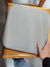 知梦人（zhimengren）记忆棉坐垫办公室久坐椅子垫夏季冰丝学生屁垫板凳子餐桌餐椅座垫 夏凉冰丝款-浅灰 35*35*3.5cm 实拍图