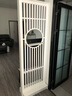 柒妖捌美家 QY BA MEI JIA新中式客厅隔断屏风玄关柜卧室酒店创意雕花双面门厅柜座屏可置物 高190长63(底盘宽度30) 实拍图