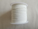 0.3mm缝纫机底线高弹力细圆形小松紧绳圆弹性带弹力橡筋皮筋线 本白色 实拍图