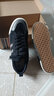 闪步春秋帆布鞋透气低帮板鞋男鞋百搭耐磨布鞋轻便舒适休闲鞋平底防滑 黑色 41 实拍图