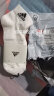 阿迪达斯 （adidas）短袜运动男女休闲跑步棉袜毛巾底夏季吸汗透气白色37/38/39HT3441 实拍图