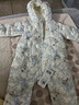 巴拉巴拉童装婴儿连体衣轻薄羽绒服宝宝衣服2025冬装抱衣爬服男童女童萌趣 白蓝色调-白鸭绒 90 cm-充绒量47g 实拍图