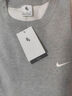 耐克（NIKE）春夏男子休闲潮流时尚宽松套头衫加绒保暖圆领上衣灰色运动卫衣 BV2663-063 2XL 实拍图