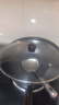 京严炒锅铁锅无涂层炒菜不粘锅精铁极铁平底锅具燃气电磁炉通用已开锅 【千元品质极铁锅】+可视玻璃盖 30cm 不挑灶丨好养锅｜德系精工 实拍图