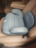 bebelock儿童安全座椅增高垫3-12岁便携式简易车载宝宝坐垫isofix硬接口 太空灰-isofix接口+靠背款 实拍图