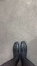 ZHR乐福鞋女通勤风舒适平底单鞋女时尚皮鞋女两穿女鞋 AH557黑色 40 实拍图
