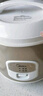 美的（Midea） 微压电饭煲 精铸发热盘大容量简单易控 黑晶内胆家用迷你小电饭锅 1-2-3-5-8人家用商用 3升黑晶内胆MB-WYJ301 （2-6人） 3L 实拍图