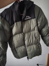 雪中飞【双面穿】儿童羽绒服冬季轻薄男女童面包服羽绒服橄榄灰绿160cm 实拍图