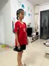 卡尔美（KELME）新款足球服套装青少年透气吸汗学生短袖比赛队服球衣空板可定制 红色 150CM 实拍图