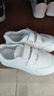 G.duck小黄鸭学校指定儿童透气小白鞋男女童休闲板鞋春夏学生白色运动鞋 白色-2024年上新 34 码/内长20.5CM 实拍图