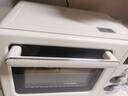 海氏（Hauswirt）四代C40升级款电烤箱家用烘焙多功能炸烤一体机搪瓷内胆智能菜单 米白色 40L 【国家补贴】 实拍图
