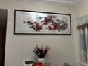 迅典梅花手绘国画中式梅开五福客厅装饰画喜上眉梢挂画沙发背景墙字画 喜上眉梢 实木带框83*163厘米 实拍图