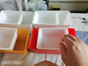 爱舒贝（AISHUBEI）懒人零食盒双层沥水收纳盒单人果盘糖果盒干果盘工位嗑瓜子神器 北欧白【懒人零食盒】 2层 实拍图