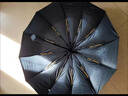 艾格辰买一送一加固全自动雨伞晴雨两用学生折叠伞遮阳伞防紫外线 164骨型【自动高性不透光】玄武黑 实拍图