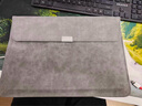 绿联电脑包 笔记本内胆包14英寸收纳包保护套PU皮适配于苹果MacBook Air/Pro联想惠普华为电脑可做支架 实拍图