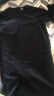 无印良品（MUJI）女式 灯芯绒 圆领 长袖连衣裙 长裙裙子 女装秋季 BC2IBA3A 深藏青色 M（160/84A） 晒单实拍图