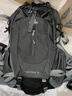 骆驼（CAMEL）【迪丽热巴同款】户外登山包双肩包徒步爬山骑行休闲书包 574D789650A-黑白-23L 实拍图