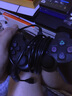 LIEI ps3手柄双震动PC电脑手柄USB无线手柄游戏手柄电脑PS3手柄 无线手柄【黑色】带包装【配数据线】 实拍图