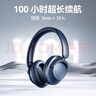 万魔（1MORE）HQ51头戴式蓝牙耳机 SonoFlow Pro双金标音质100H超长续航主动降噪游戏音乐耳机 周杰伦同款 黑色 实拍图