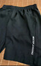 特步马拉松短裤男夏季新款速干裤透气训练五分裤健身跑步运动休闲裤 黑色-0328 七分裤 L 175 实拍图