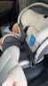 Heekin德国 儿童安全座椅汽车用0-4-12岁婴儿宝宝360度旋转ISOFIX硬接口 尊享灰(遮阳棚+上拉带+侧保护) 晒单实拍图
