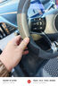 亿智谷汽车方向盘套翻毛皮四季通用超薄夏季透气防滑吸汗耐磨车把套 【D】比亚迪宋plus元max秦汉e唐D护卫舰海豹 实拍图