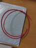 德力西BV2.5平方铜芯电线国标单芯单股硬线照明线家装电线电缆散剪零线 红色(1件为1米) 1m 实拍图