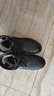蜘蛛王牛皮男靴冬季保暖加绒羊毛马丁靴英伦风工装皮靴 黑色（羊毛） 38 实拍图