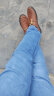 真维斯（Jeanswest）夏季薄款牛仔裤男冰丝修身直筒潮牌男裤新款弹力男士长裤子 蓝色 36码 晒单实拍图
