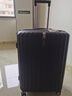 新秀丽（Samsonite）行李箱25英寸拉杆箱竖条纹大容量旅行箱包托运密码箱黑色GU9 实拍图